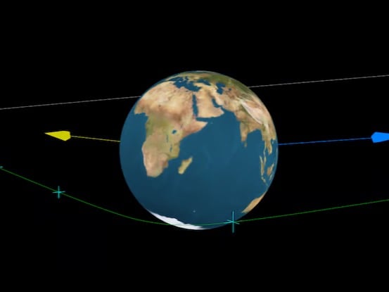 Dünya, küçük bir asteroitle neredeyse çarpışıyordu