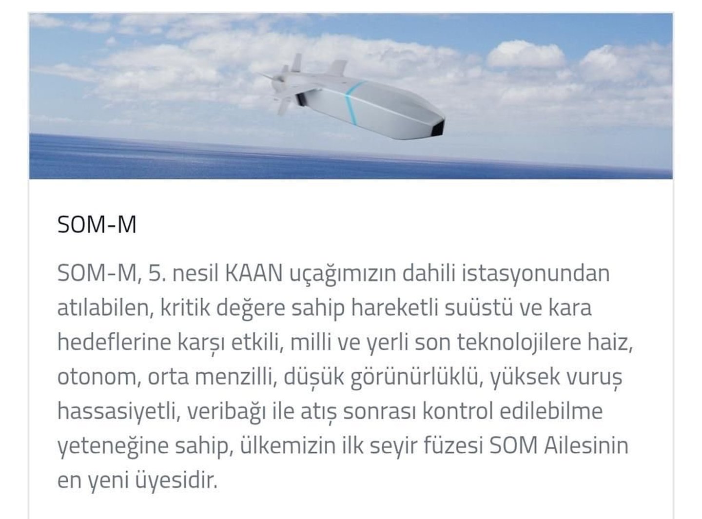 SOM-M füzesi