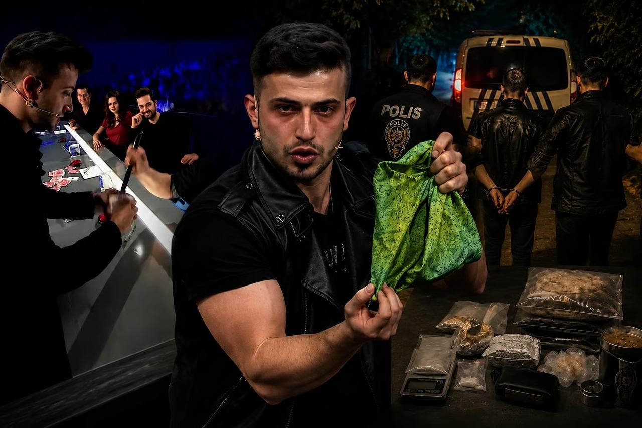 Yetenek Sizsiniz'in sihirbazı Yaser Koçak'ın evinde ilginç saklama yöntemi! Kedi kumundan 619 gram uyuşturucu çıktı