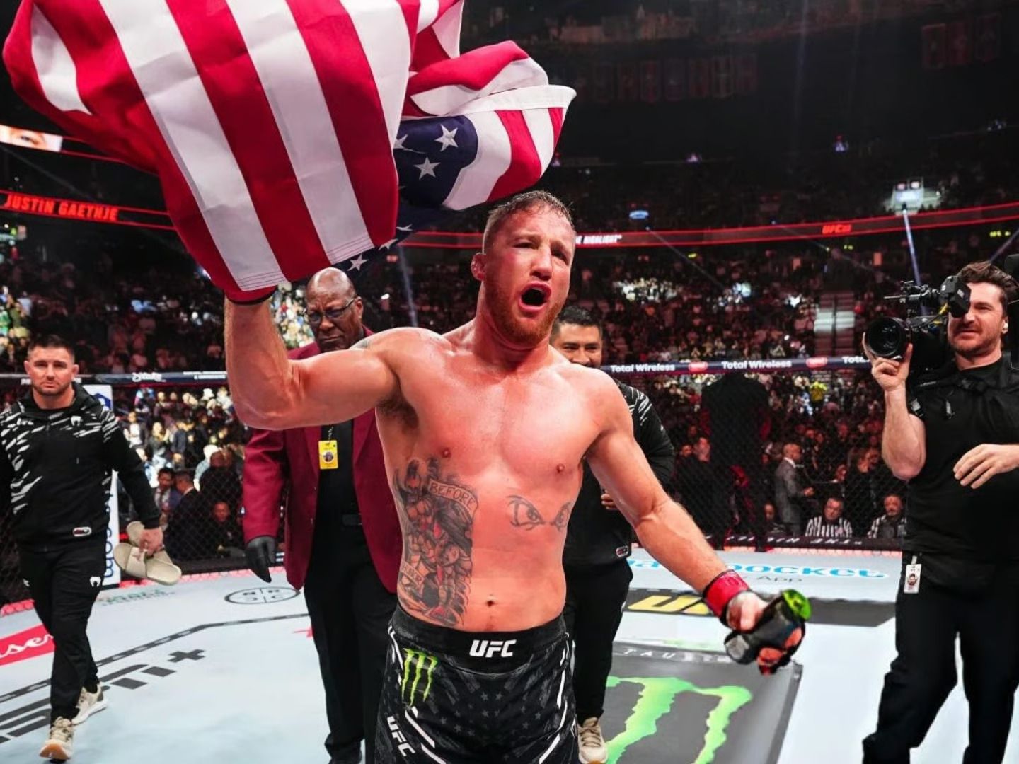 Beyaz Saray'da tarihi gece: Justin Gaethje, Ilia Topuria'nın yenilmezlik serisini bitirdi
