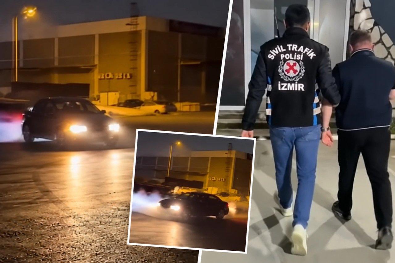 Sosyal medyada paylaştığı drift görüntüleri pahalıya patladı! İzmir'de sürücüye 140 bin TL ceza: Ehliyetine el konuldu
