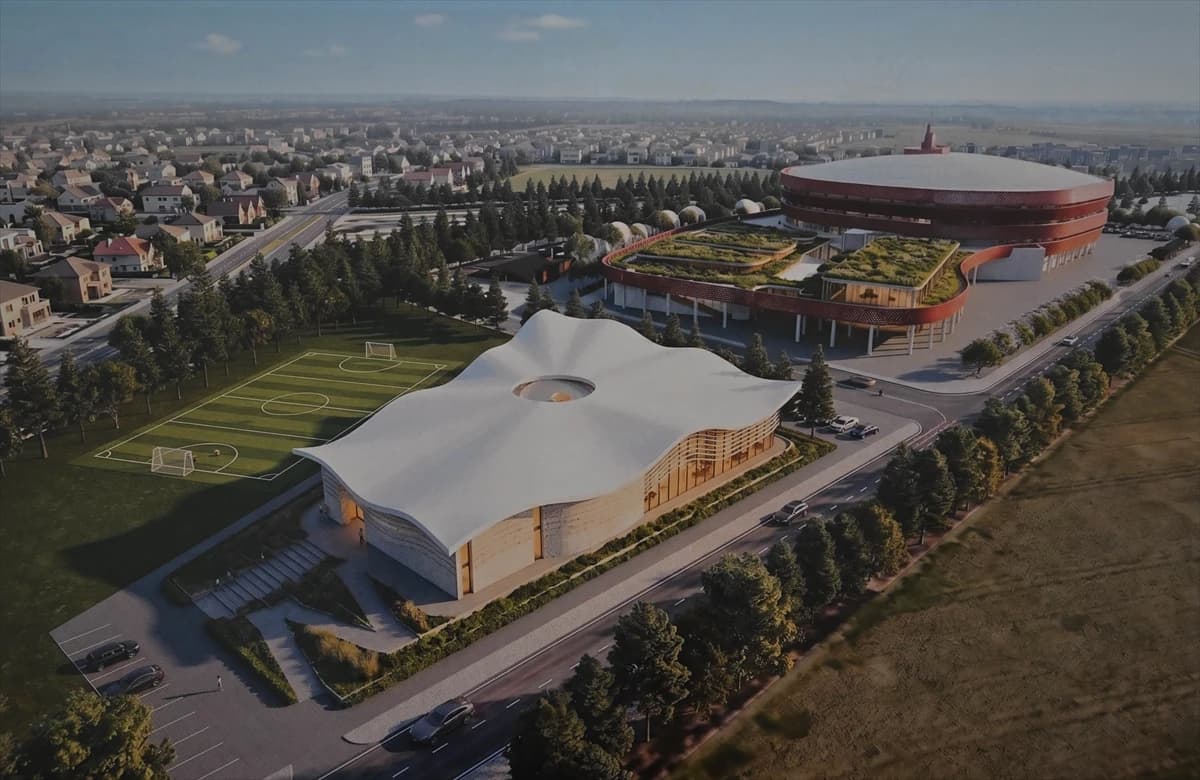 37 branşlı spor kompleksi