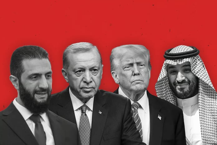 Cumhurbaşkanı Erdoğan Trump, Şaraa ve Selman ile görüştü