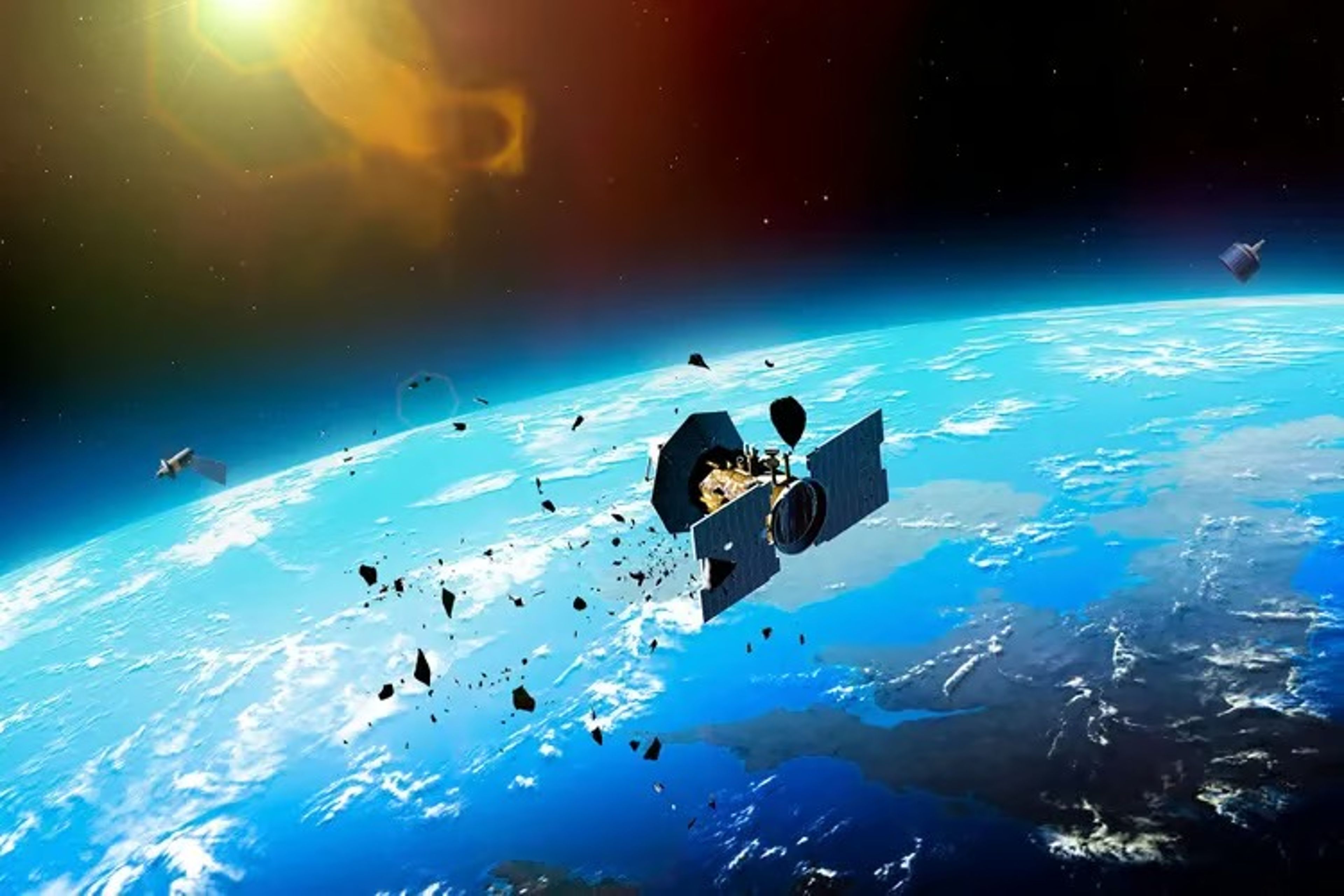 SpaceX’e ait uzay çöpü dünyaya düştü