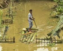 Hindistan'da sel felaketinde ölenlerin sayısı 21'e yükseldi
