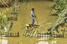 Hindistan'da sel felaketinde ölenlerin sayısı 21'e yükseldi