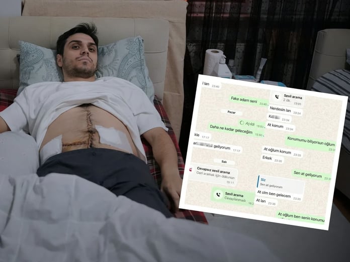 Yardım etmek isterken 6 yerinden bıçaklanmıştı! Tehdit edenler de yakalandı 