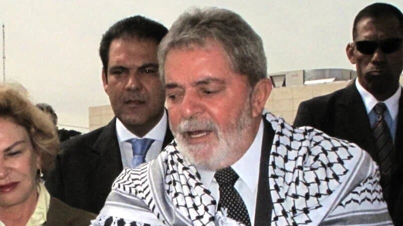  Lula da Silva'nın Batı Şeria'yı ziyareti (2010) - AFP