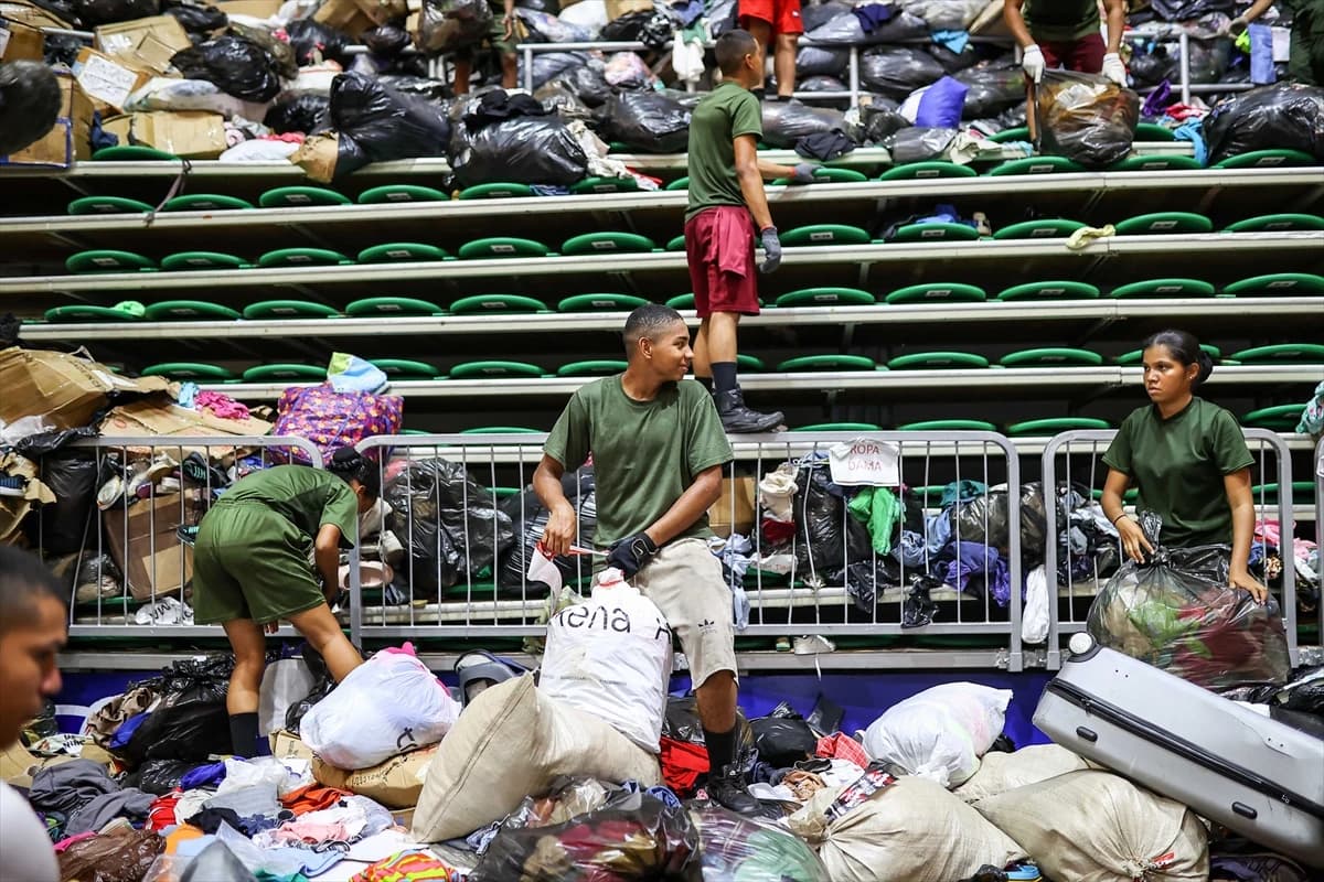 TİKA'dan Venezuela'ya 1000 paketlik insani yardım