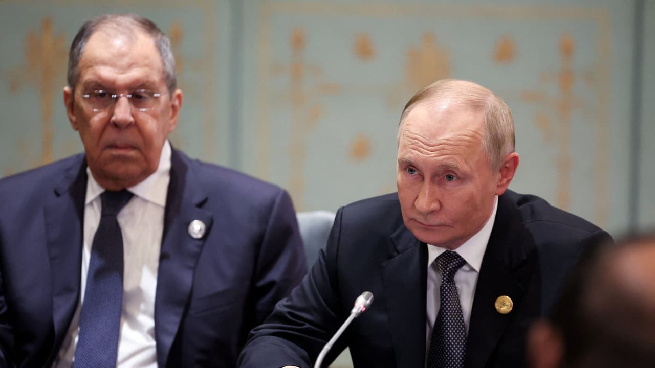 Sergey Lavrov ile Vladimir Putin - Reuters