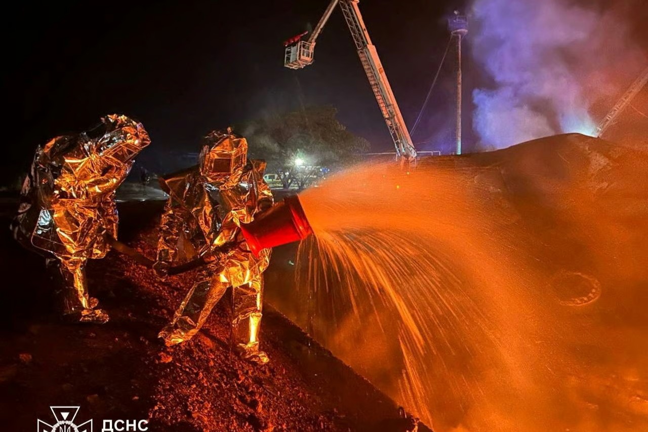 Zelensky: Russian Strike Hits Gas Facility in Odesa Region