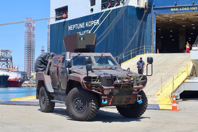 Türkiye'nin en büyük zırhlı kara aracı ihracatında ilk sevkiyat yapıldı