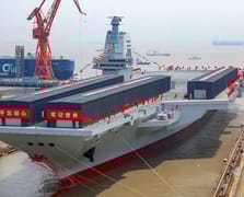 Çin’in üçüncü uçak gemisi Fujian göreve başladı