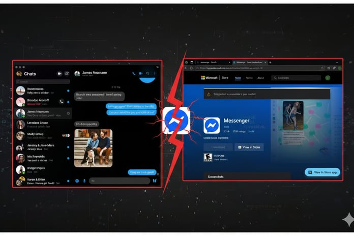 Meta, Messenger'ın Windows ve macOS uygulamalarını sonlandırıyor