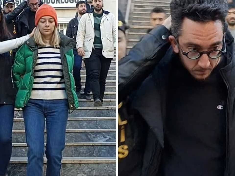 Kıvanç ve Beril Talu çifti tahliye edildi