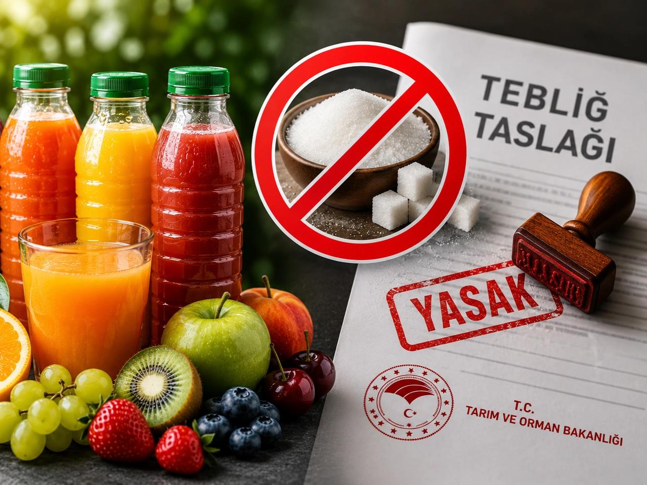 Meyve sularında yeni dönem! O maddeler yasaklanıyor
