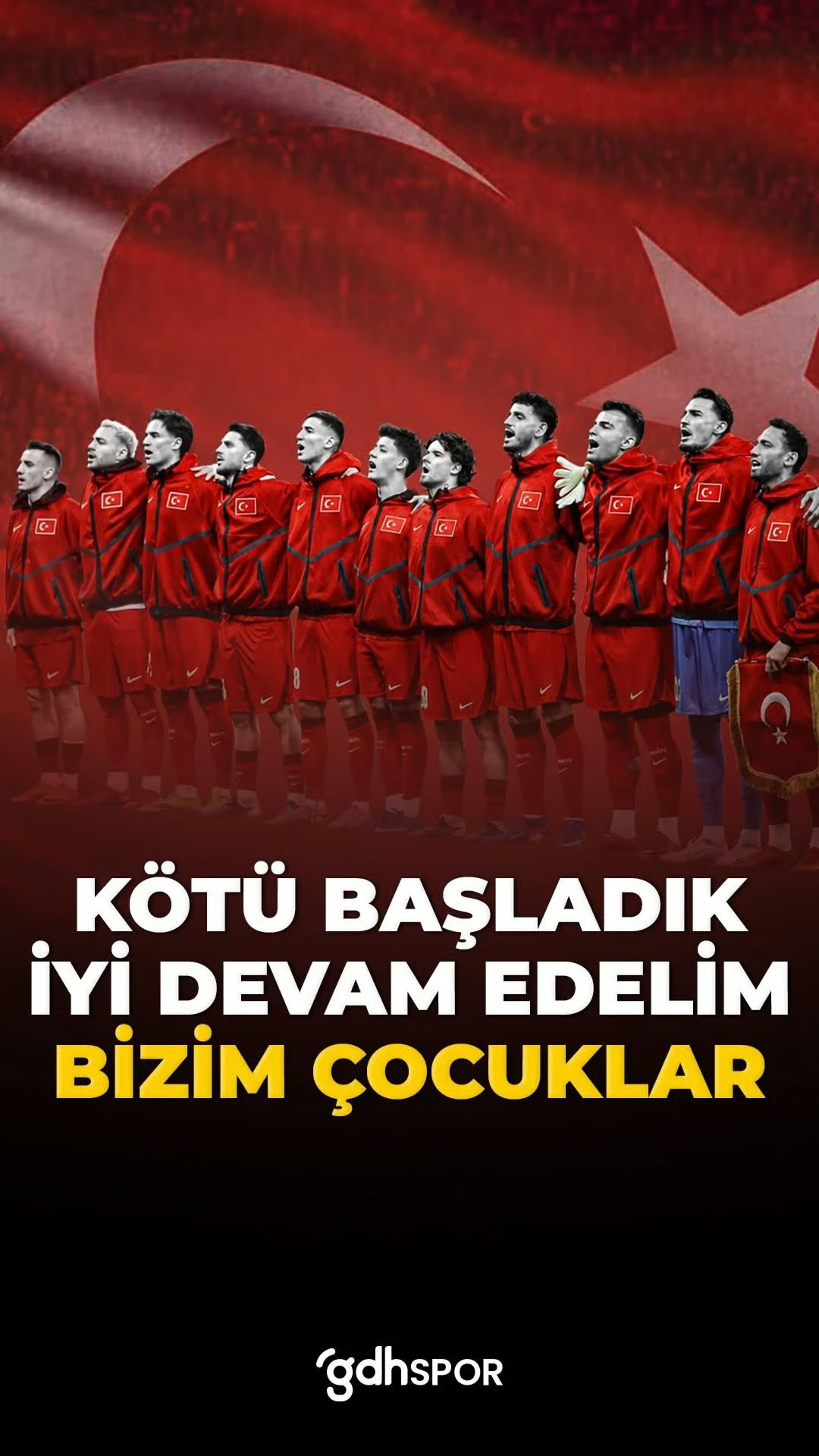 Kötü başladık, iyi devam edelim Bizim Çocuklar!