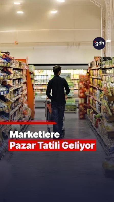 Marketlere pazar tatili geliyor