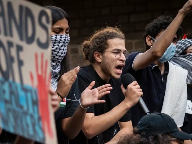 Filistin yanlısı eylemlere katılan Mısırlı öğrenci sınır dışı edilme riskiyle karşı karşıya