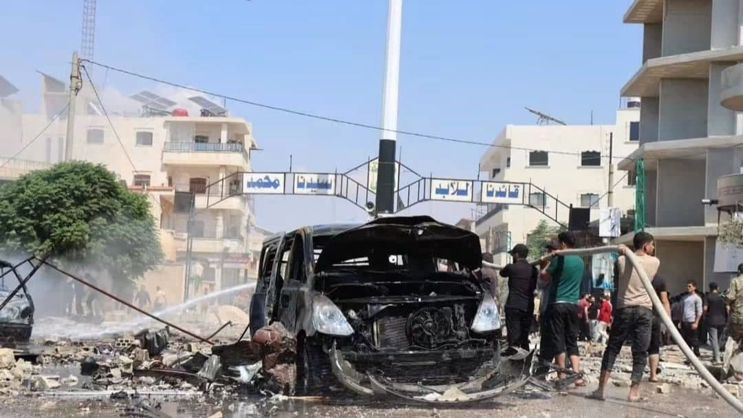 İdlib'de bomba yüklü  araçlı saldırı: 5 ölü