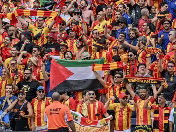 Filistin mesajı ABD sahalarında: Esperance, Los Angeles'ı mağlup ederken Bayern Münih de Boca Juniors'ı geçti