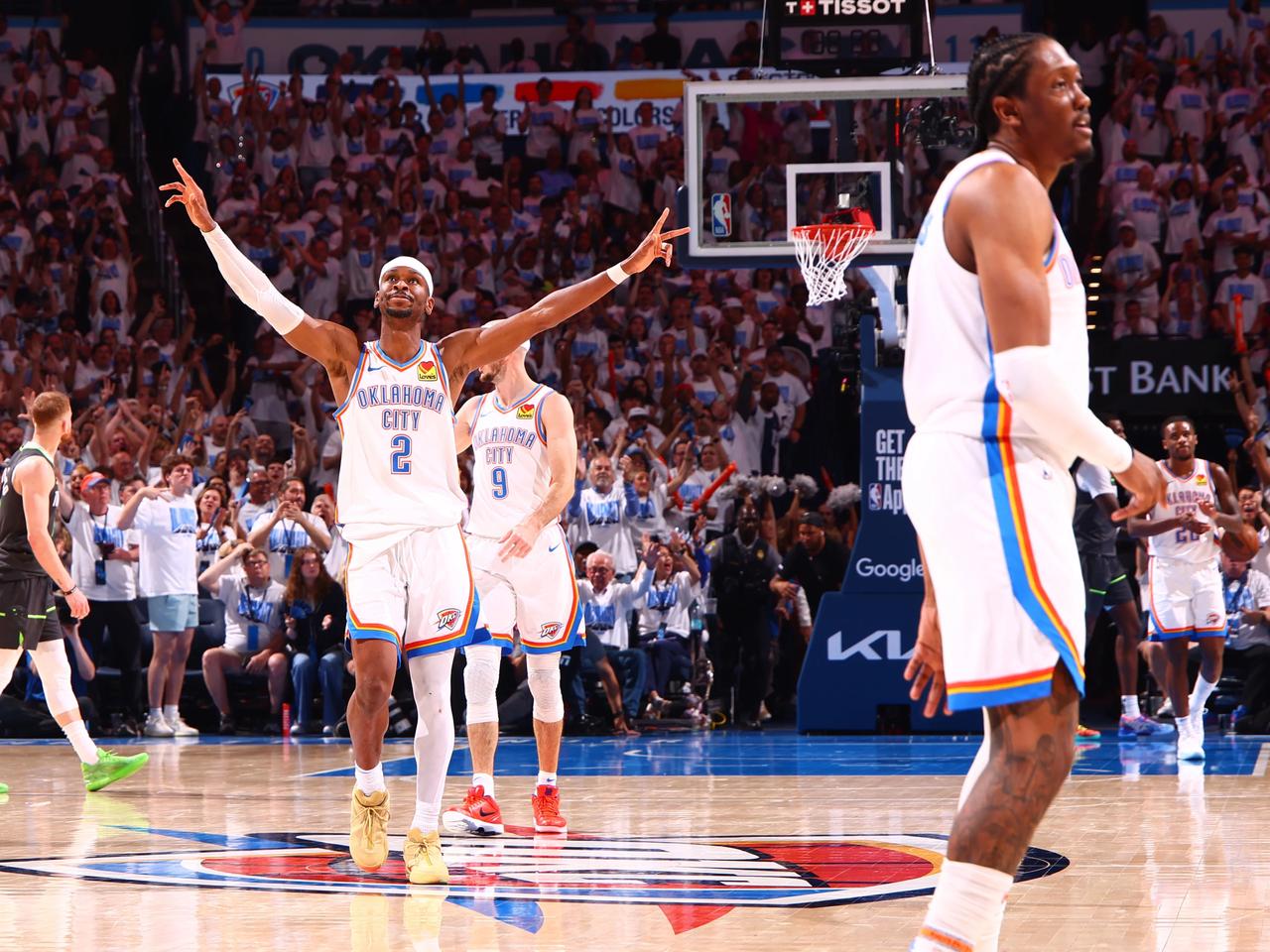 NBA Batı Konferansı finalinde Thunder kazandı