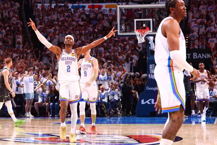 NBA konferans finalinde Thunder, Timberwolves'u yenerek seride öne geçti