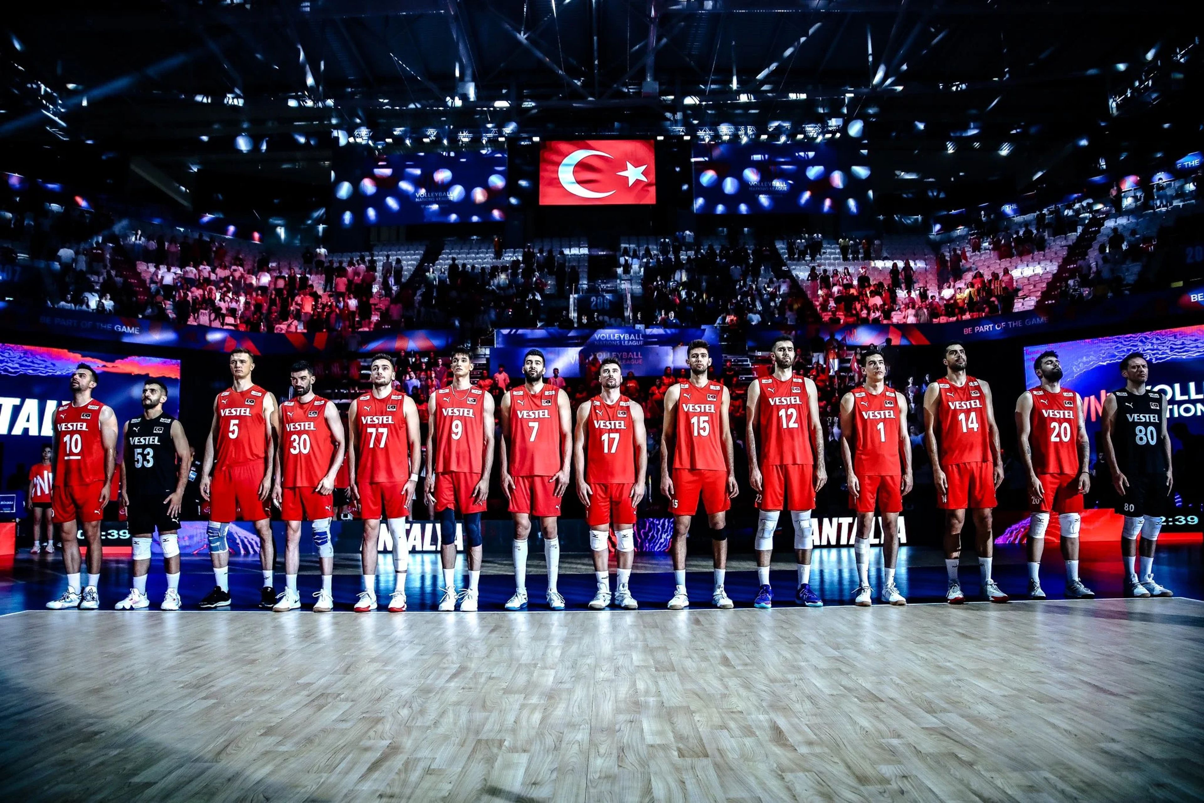 A Milli Erkek Voleybol Takımı, Milletler Ligi hazırlıkları kapsamında Slovenya'yı ağırlıyor