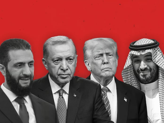 Cumhurbaşkanı Erdoğan Trump, Şaraa ve Selman ile görüştü