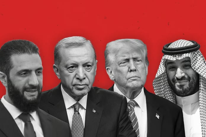 Cumhurbaşkanı Erdoğan Trump, Şaraa ve Selman ile görüştü