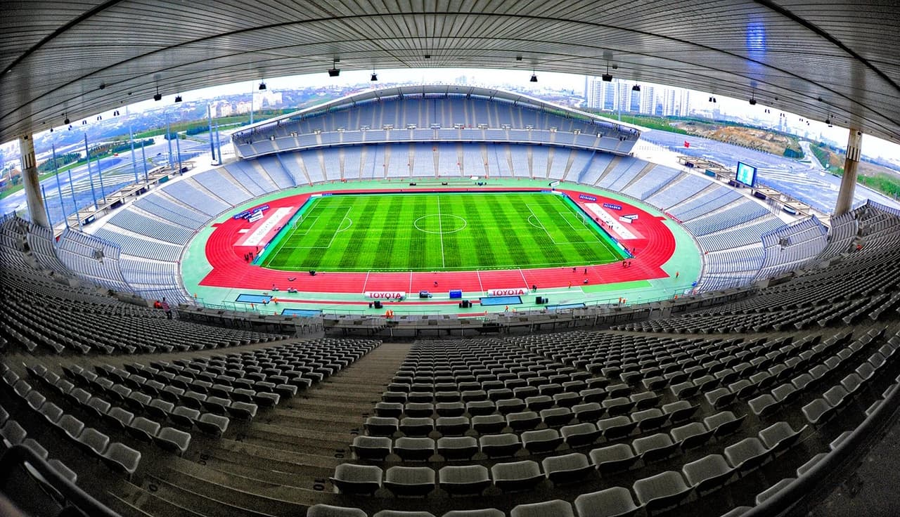 Olimpiyat Stadı'nda kupa heyecanı