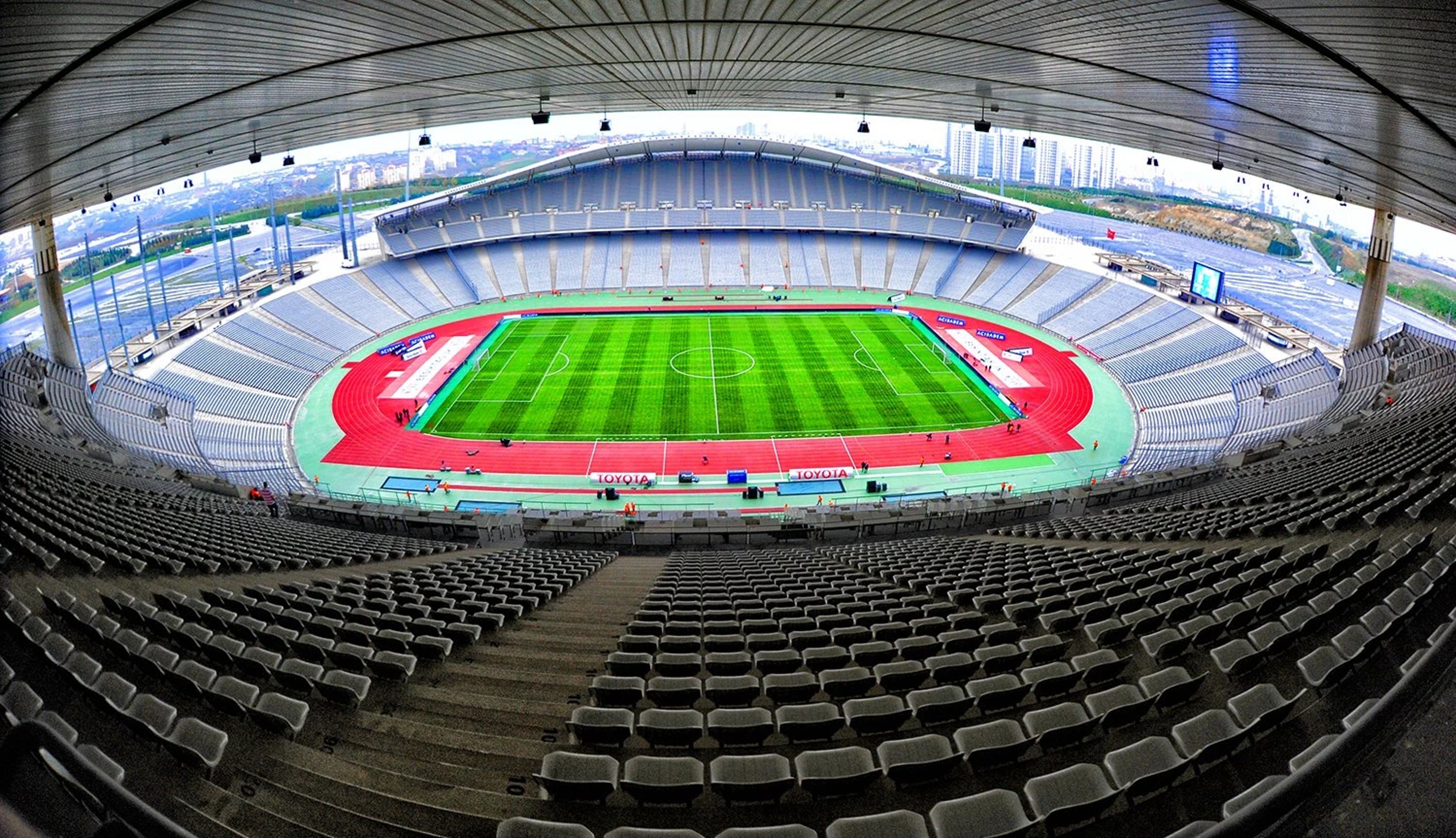 Olimpiyat Stadı'nda kupa heyecanı