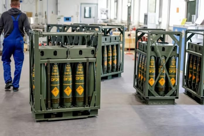 Rheinmetall’den Doğu Avrupa’ya 444 milyon euroluk topçu mühimmatı siparişi