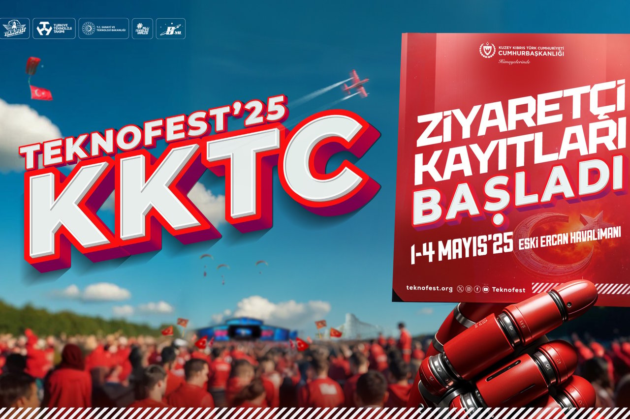TEKNOFEST KKTC ziyaretçi kayıtları başladı!