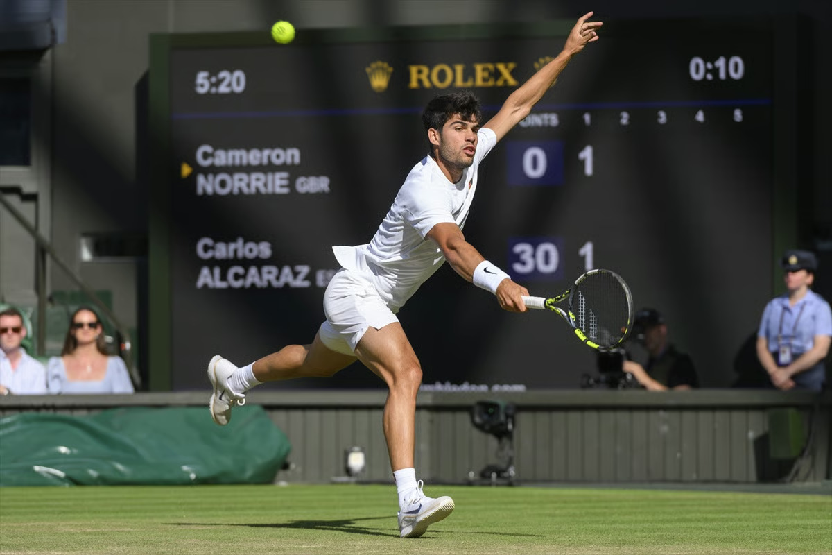 Wimbledon'da yarı finalistler belli oldu: Dev eşleşmeler