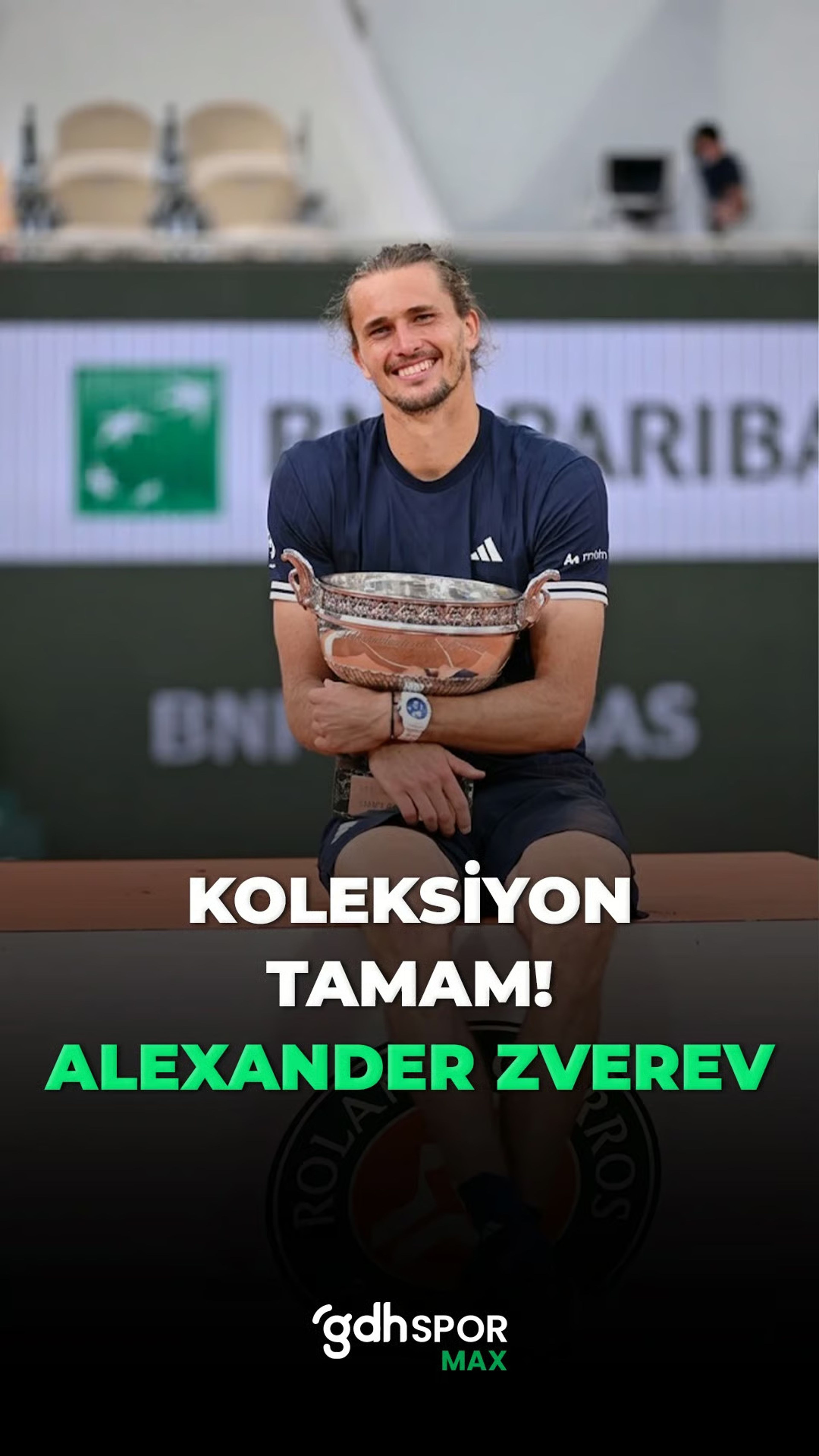Sonunda kazandı: Alexander Zverev