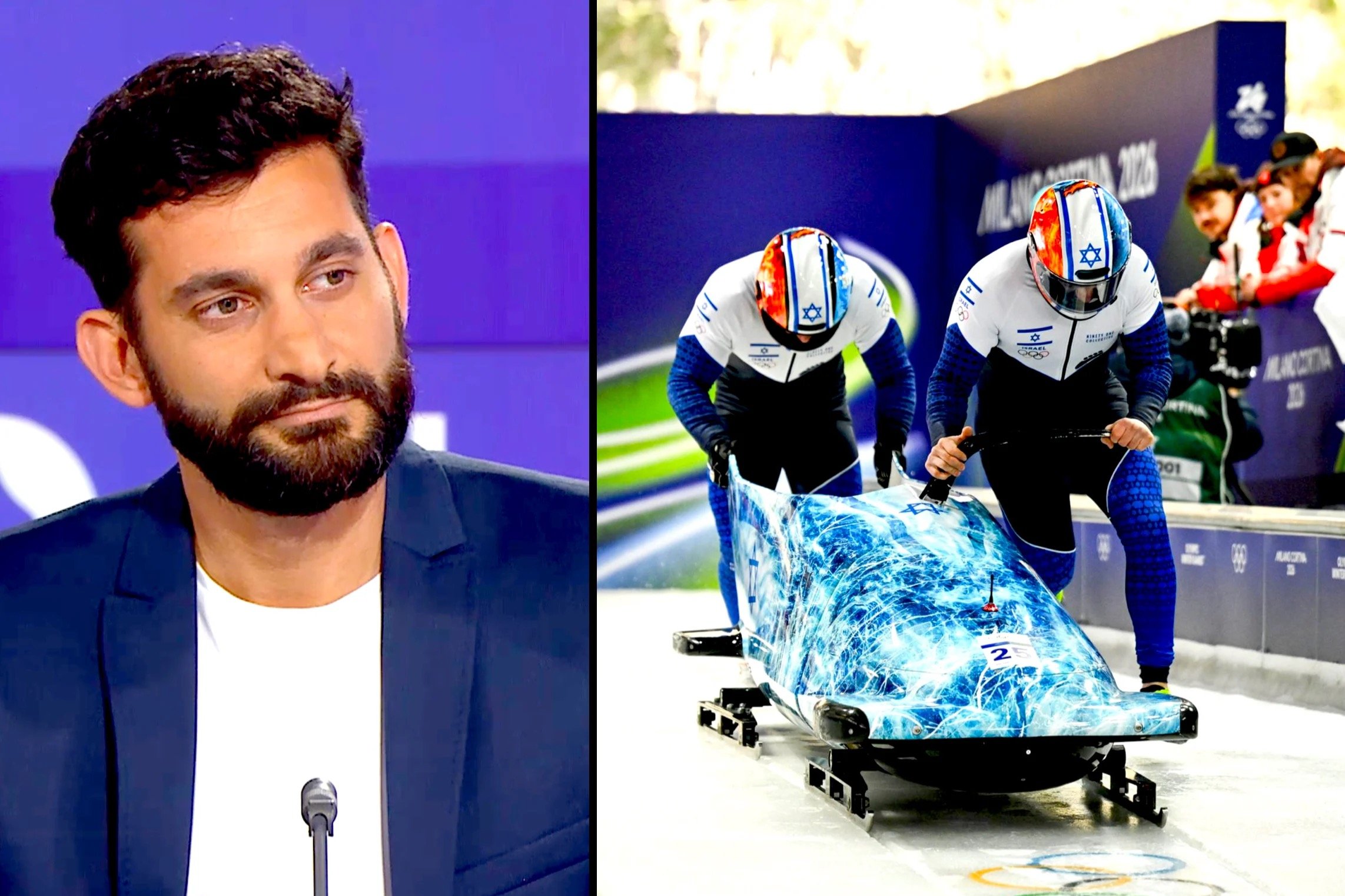 "Zionist" Sport Commentator Slams Israeli Bobsleigh Team