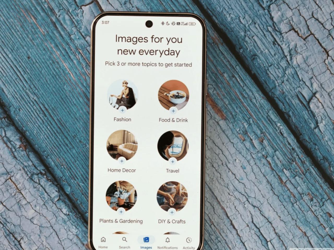 Google'dan Pinterest tarzında "Görseller" sekmesi
