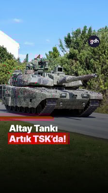 Altay tankı artık TSK’da!