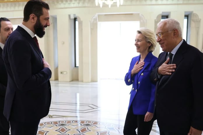 Avrupa Suriye’nin yeniden inşası için destek sözü verdi