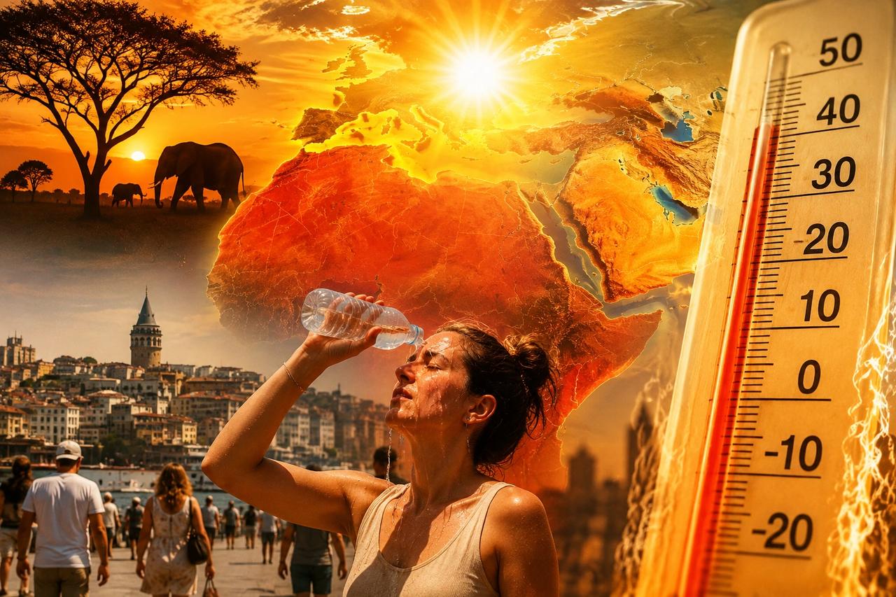 Tarih verildi: Afrika ve Basra sıcakları Türkiye'yi sarıyor!