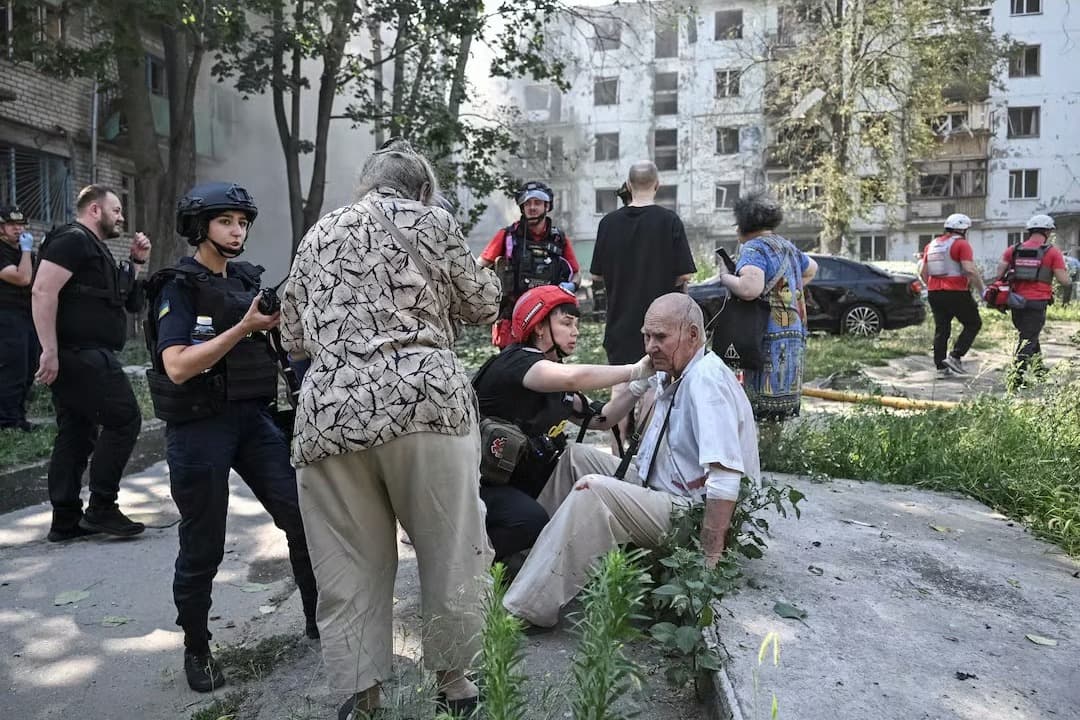 Rusya yine Kiev'i vurdu