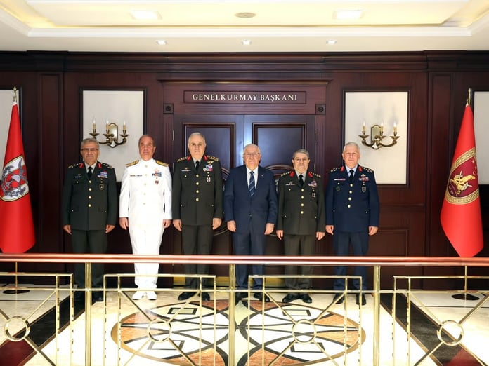 Genelkurmay Başkanlığında devir-teslim töreni