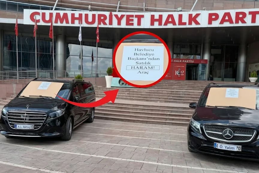 Kılıçdaroğlu'nun talimatıyla CHP Genel Merkez önüne çekildi
