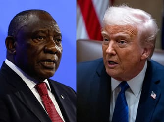 Trump, Ramaphosa Talk Trade As U.S. Tariffs Take Effect