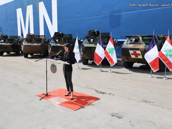 Fransa Lübnan ordusuna 39 adet VAB zırhlı personel taşıyıcı teslim etti