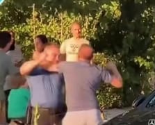 CHP'li meclis üyesi ile Polis memuru arasında yumruklu kavga!