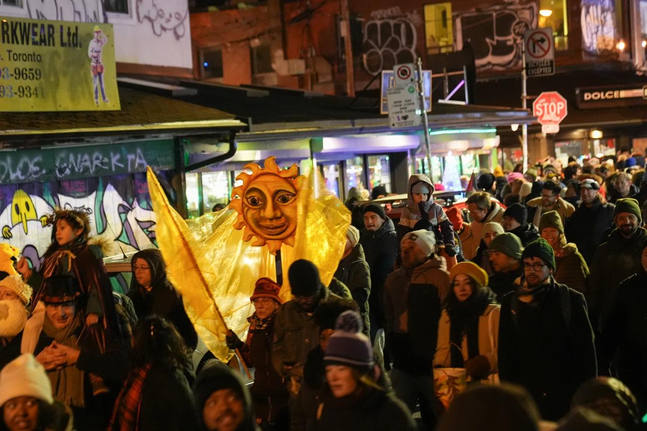Toronto’da geleneksel Kış Gündönümü Festivali kutlandı