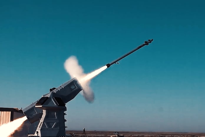 LEVENT hava savunma sistemi ilk hedefini vurdu