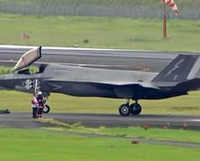 İngiltere’ye Ait F-35B Japonya’da teknik sorun Nedeniyle beklemede